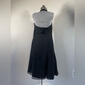 Black Ralph Lauren Halter Mini Dress Formal Size 10